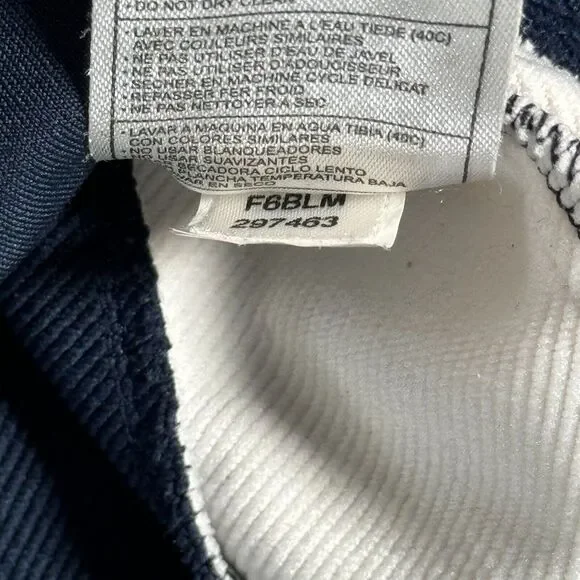 Vintage Gonzaga Bulldogs Track Jacket Womens Large 12-14 Blue Nike Team NCAA - Picture 11 of 13